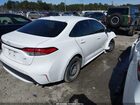 2022 Toyota Corolla Le White vin: JTDEPMAE2N3018573