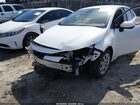 2022 Toyota Corolla Le White vin: JTDEPMAE2N3018573
