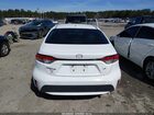 2022 Toyota Corolla Le White vin: JTDEPMAE2N3018573
