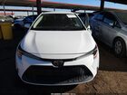 2020 Toyota Corolla Le White vin: JTDEPRAE8LJ080503