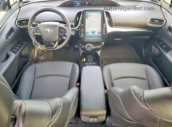 JTDKAMFP2N3221123 2022 TOYOTA LE White Dashboard view