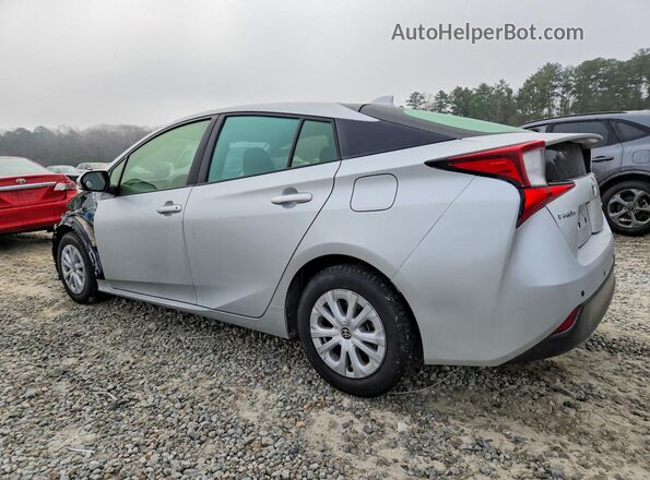 JTDKAMFU0M3149245 2021 TOYOTA PRIUS Silver Задня ліва чверть