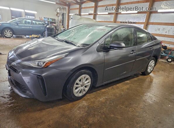 JTDKAMFU1N3169702 2022 TOYOTA PRIUS Серый Передняя левая четверть