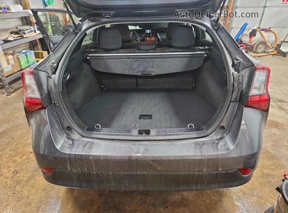JTDKAMFU1N3169702 2022 TOYOTA PRIUS Серый Вид сзади