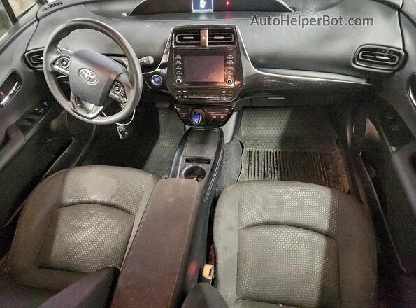 JTDKAMFU1N3169702 2022 TOYOTA PRIUS Серый Вид панели приборов