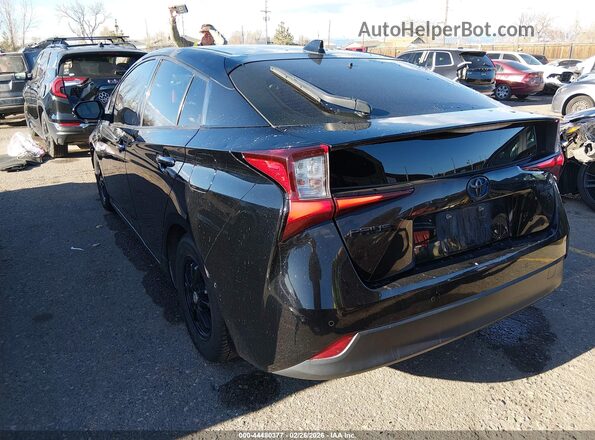 JTDKAMFU5N3166138 2022 TOYOTA PRIUS Black Trasero izquierdo
