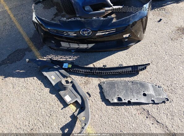 JTDKAMFU5N3166138 2022 TOYOTA PRIUS Black Vista del cuadro de instrumentos