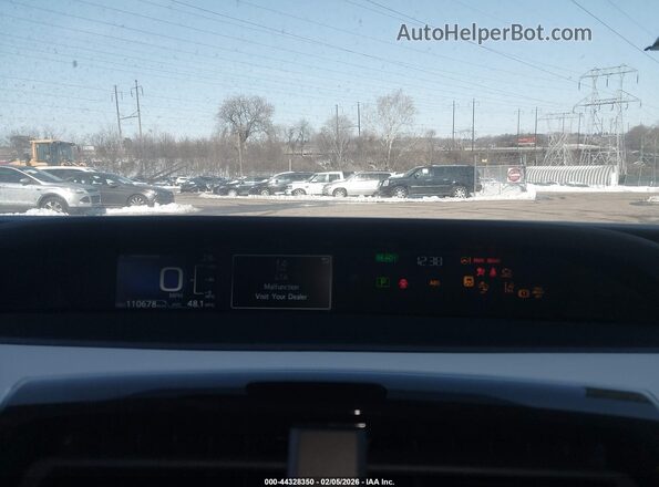 JTDKAMFU6M3147869 2021 TOYOTA PRIUS Красный Вид задних сидений