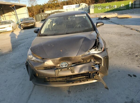 JTDKAMFU7M3148626 2021 TOYOTA PRIUS Charcoal Вид спереду
