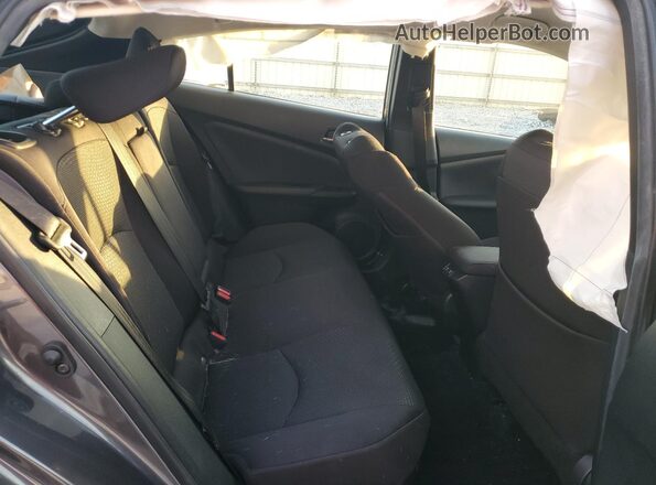 JTDKAMFU7M3148626 2021 TOYOTA PRIUS Charcoal Вид задніх сидінь