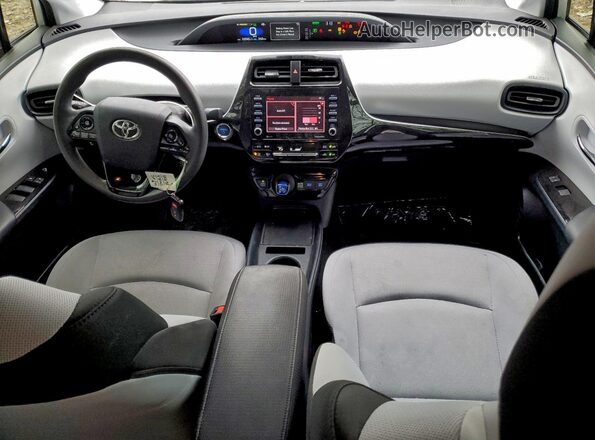 JTDKAMFUXM3146756 2021 TOYOTA PRIUS White Vista del salpicadero