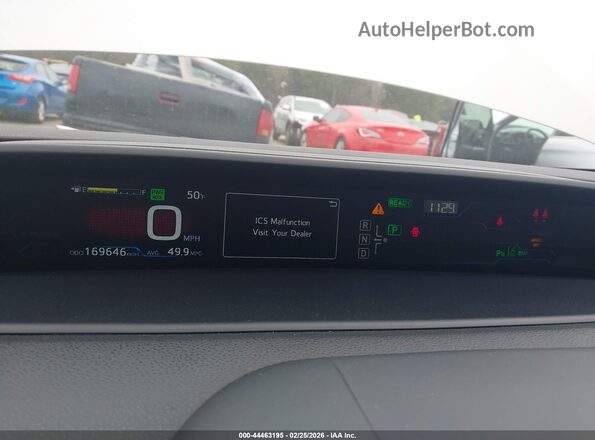JTDKARFP0H3001772 2017 TOYOTA PRIUS PRIME Silver Հետևի նստատեղերի տեսք
