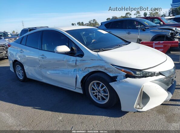 JTDKARFP6K3118246 2019 TOYOTA PRIUS PRIME Белый Вид задней части салона