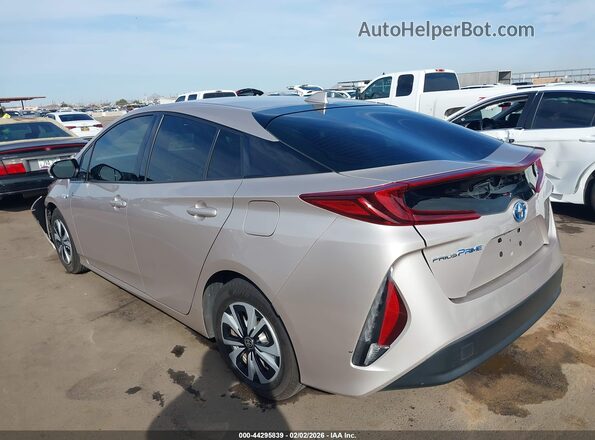 JTDKARFP7K3112276 2019 TOYOTA PRIUS PRIME Бежевый Задняя левая четверть