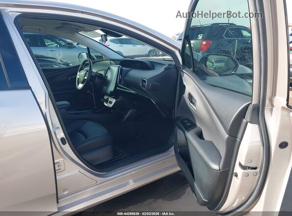 JTDKARFP7K3112276 2019 TOYOTA PRIUS PRIME Бежевый Вид салона спереди
