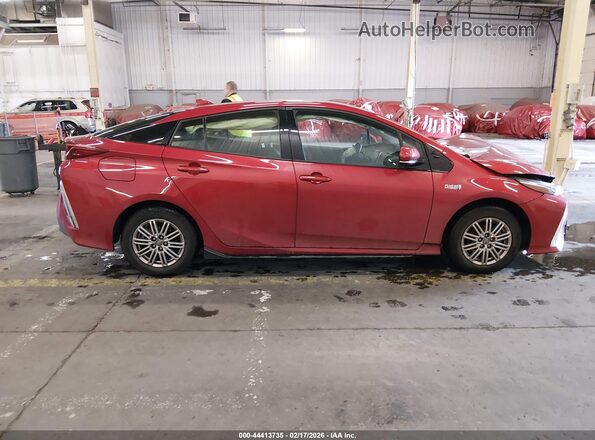 JTDKARFP8H3062979 2017 TOYOTA PRIUS PRIME Red Rear interior view