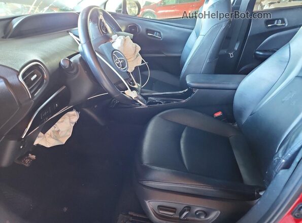 JTDKARFP8K3112349 2019 TOYOTA PRIUS Серебряный Вид салона спереди