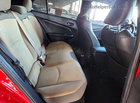 JTDKARFP8K3112349 2019 TOYOTA PRIUS Серебряный Вид задних сидений