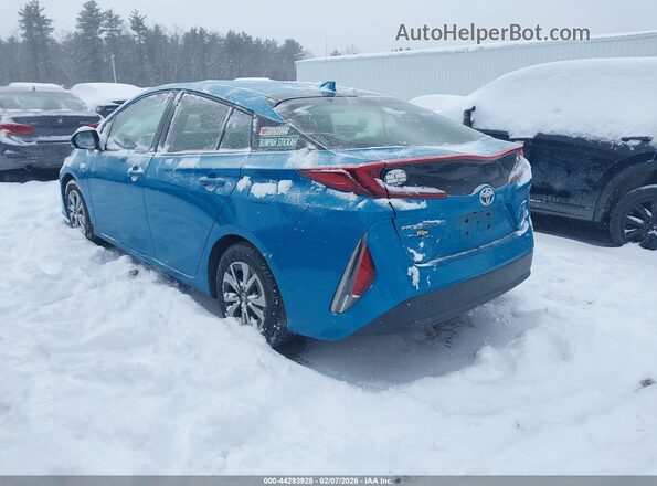 JTDKARFP9K3113249 2019 TOYOTA PRIUS PRIME Бирюзовый Задняя левая четверть