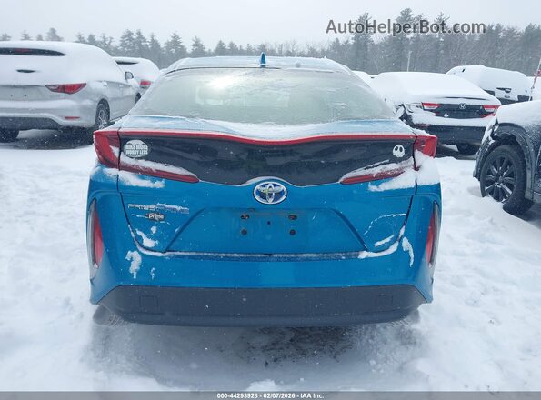 JTDKARFP9K3113249 2019 TOYOTA PRIUS PRIME Бирюзовый 