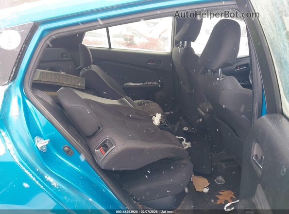 JTDKARFP9K3113249 2019 TOYOTA PRIUS PRIME Бирюзовый Вид наклейки с VIN-кодом