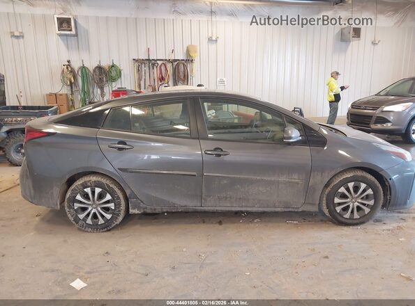 JTDKARFUXK3078484 2019 TOYOTA LE Gray Vista interior trasera