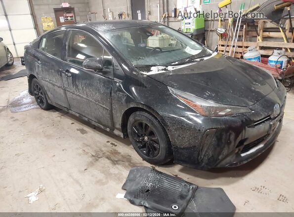JTDL9MFUXN3037650 2022 TOYOTA PRIUS Black Առջևի աջ