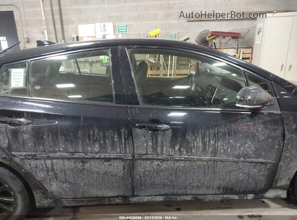 JTDL9MFUXN3037650 2022 TOYOTA PRIUS Black Սալոնի 360 աստիճան տեսք