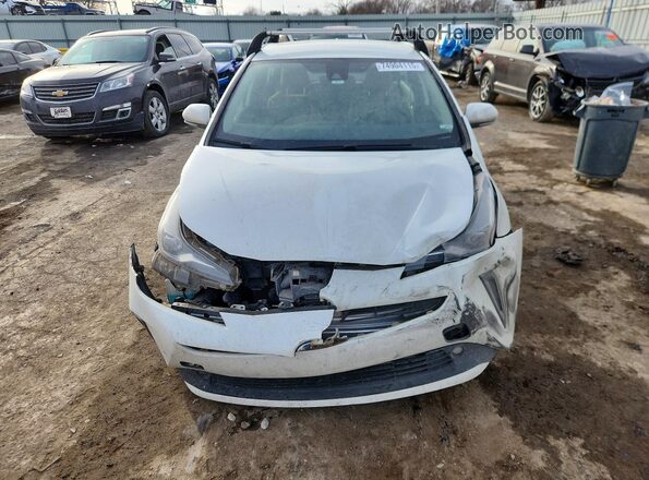 JTDL9RFU2K3005221 2019 TOYOTA PRIUS Белый Вид спереди