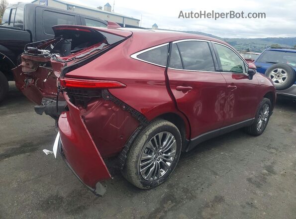 JTEAAAAH5MJ042865 2021 TOYOTA LE Красный Задняя правая четверть