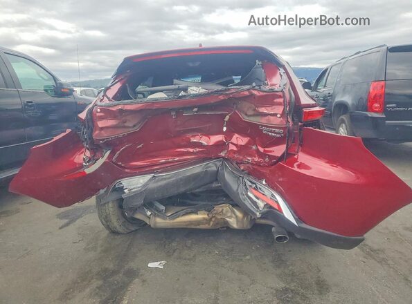 JTEAAAAH5MJ042865 2021 TOYOTA LE Красный Вид сзади