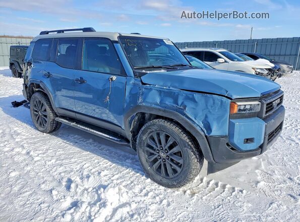 JTEABFAJ1RK003740 2024 TOYOTA LAND Blue Передня права чверть