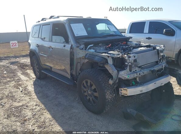 JTEABFAJ4S5012517 2025 TOYOTA LAND CRUISER Серый Передняя правая четверть