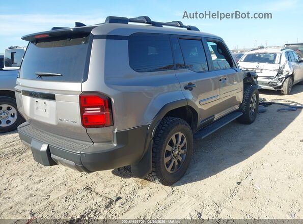 JTEABFAJ4S5012517 2025 TOYOTA LAND CRUISER Серый Задняя правая четверть