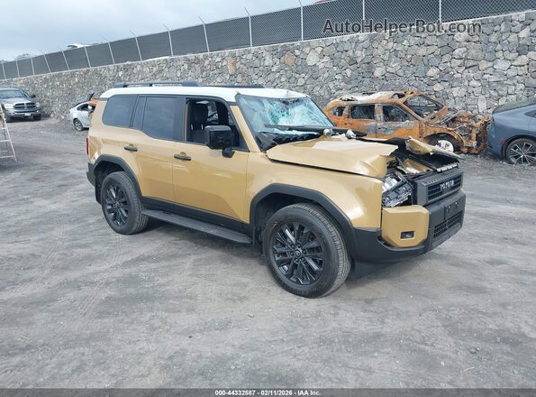 JTEABFAJ5RK005233 2024 TOYOTA LAND CRUISER Золотой Передняя правая четверть