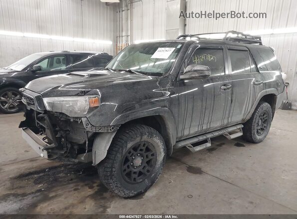 JTEBU5JR2K5655110 2019 TOYOTA 4RUNNER Черный Передняя левая четверть