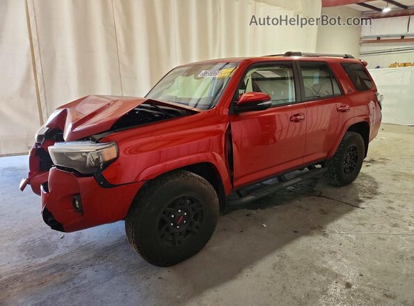 JTENU5JR9P6149563 2023 TOYOTA 4RUNNER Красный Передняя левая четверть