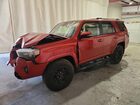 2023 Toyota 4runner Se Красный vin: JTENU5JR9P6149563 Damage: Left Front Fender, Severe Damage, Replacement Required