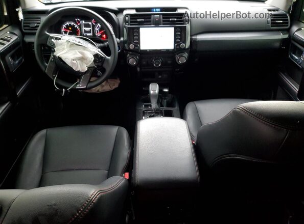 JTERU5JR3N6071991 2022 TOYOTA 4RUNNER Черный Вид панели приборов