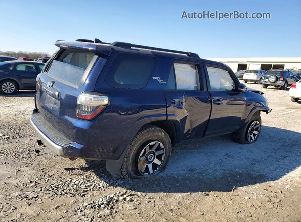 JTERU5JRXM5914766 2021 TOYOTA 4RUNNER Blue Trasero derecho