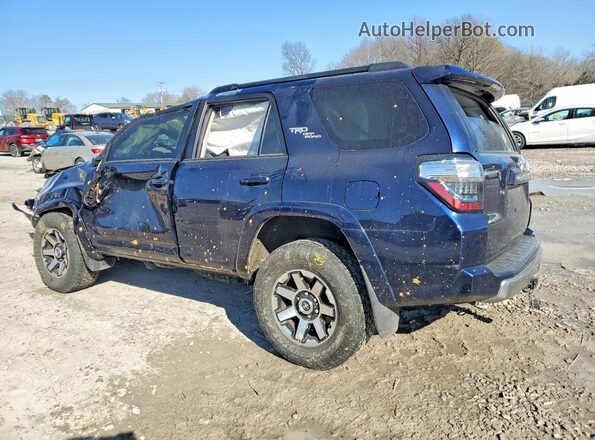 JTERU5JRXM5914766 2021 TOYOTA 4RUNNER Blue Trasero izquierdo