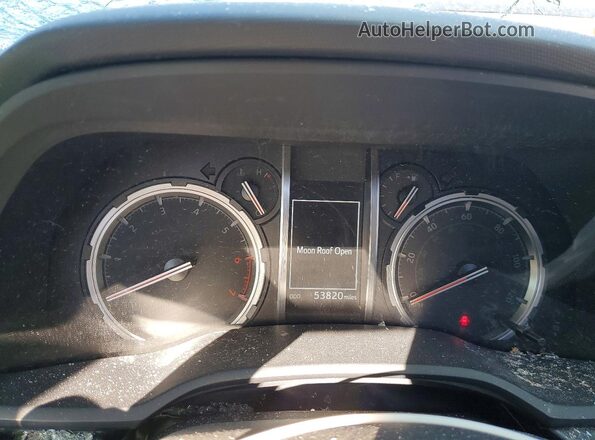 JTERU5JRXM5914766 2021 TOYOTA 4RUNNER Blue Vista del cuadro de instrumentos