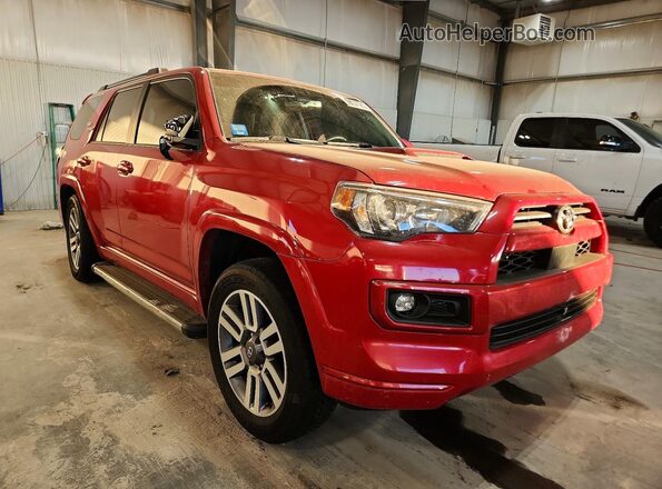 JTESU5JR9N6034073 2022 TOYOTA 4RUNNER Красный Передняя правая четверть