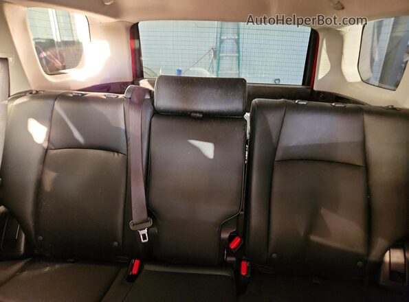 JTESU5JR9N6034073 2022 TOYOTA 4RUNNER Красный Вид задних сидений