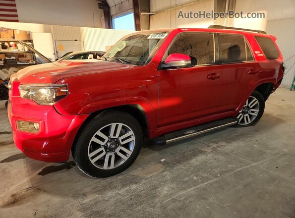 JTESU5JR9N6034073 2022 TOYOTA 4RUNNER Красный Передняя левая четверть