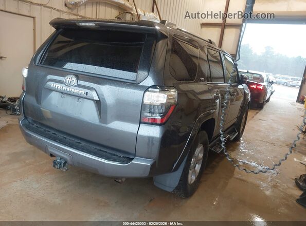 JTEZU5JR5K5205112 2019 TOYOTA 4RUNNER Серый Задняя правая четверть