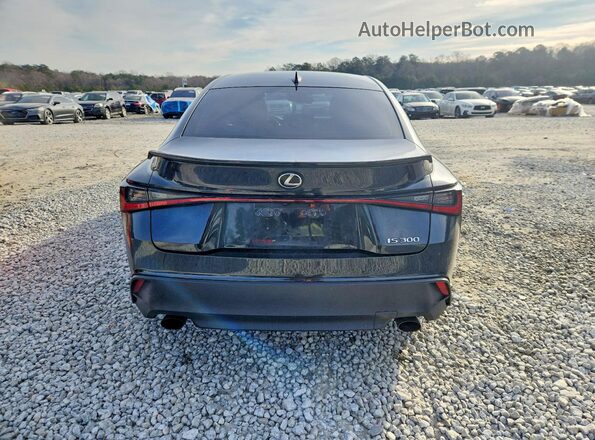 JTHAA1D23M5116819 2021 LEXUS IS Black Вид ззаду