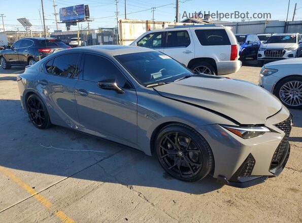 JTHAP1D20S5007245 2025 LEXUS IS Серый Передняя правая четверть