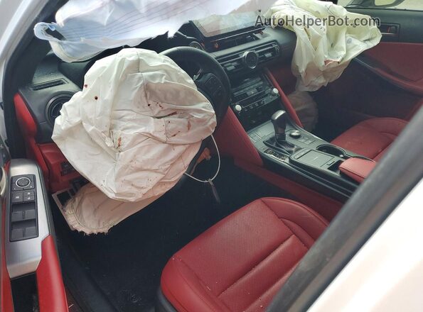 JTHAP1D25P5003621 2023 LEXUS IS Белый Вид панели приборов