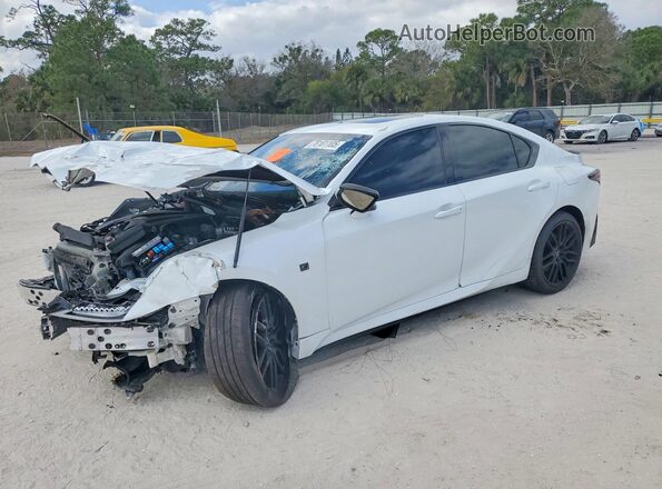 JTHAP1D25P5003621 2023 LEXUS IS Белый Передняя левая четверть